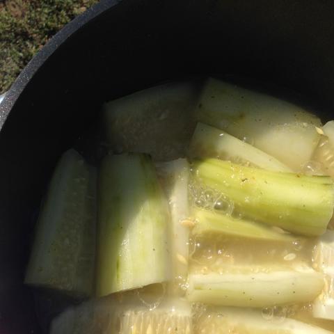снимка на Dishes with a solar cooker
