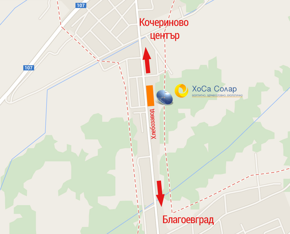 картта офис ХоСа Солар
